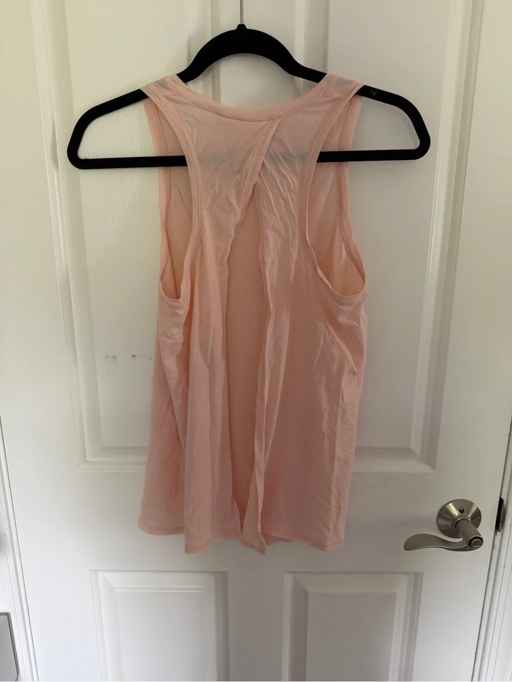 Lululemon Light Pink Tie-Back Tank Top
